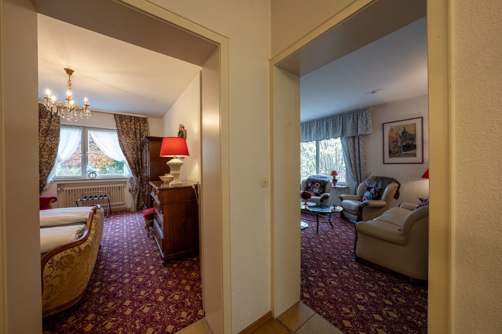 Hauptschlafzimmer Wohnzimmer