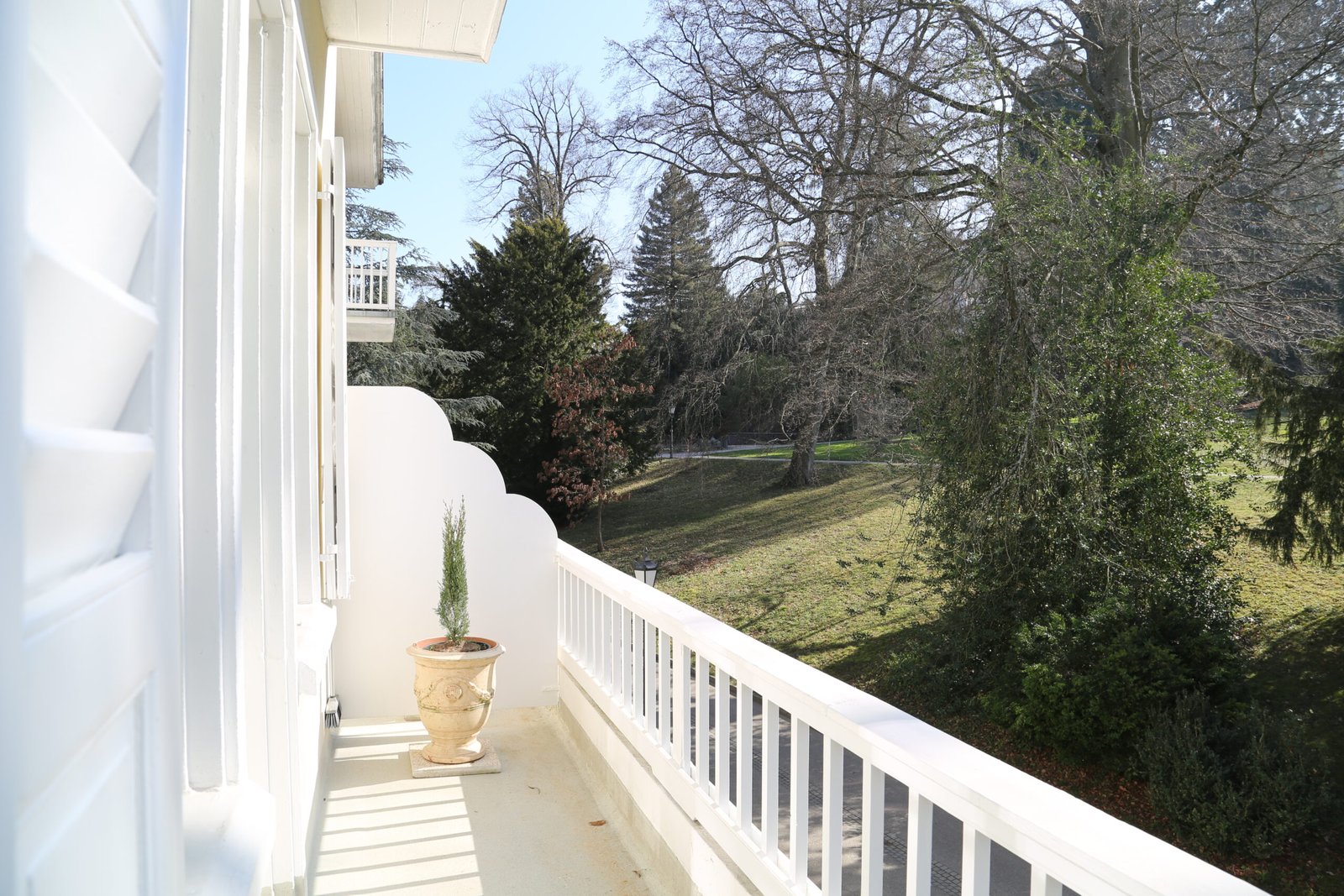 Terrasse zum Kurpark