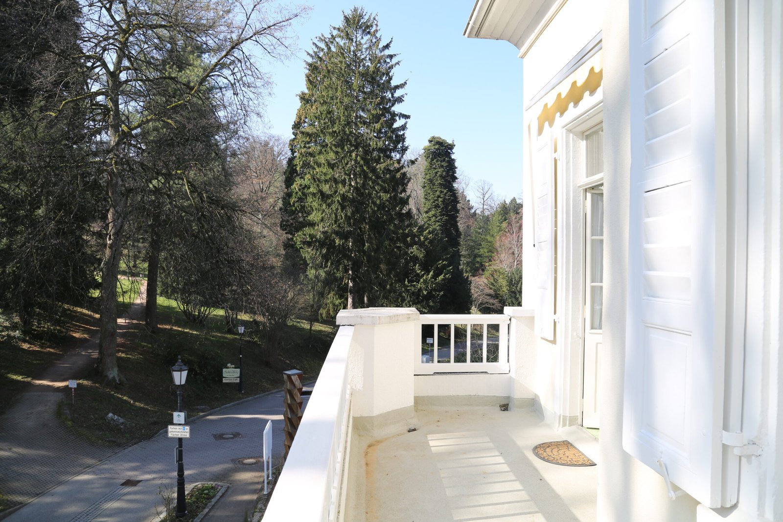 Terrasse zum Kurpark